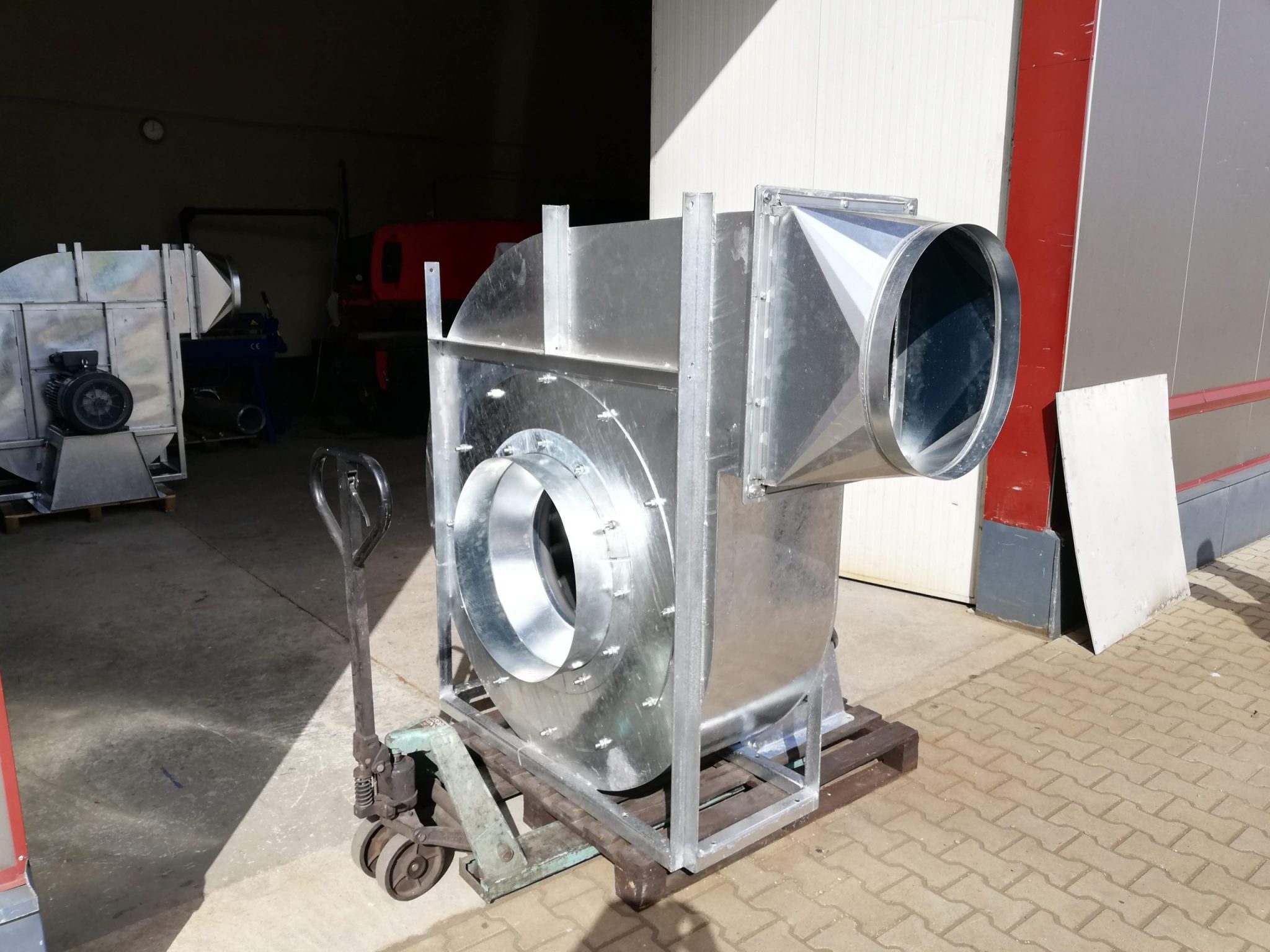 FPRA630 ipari radiális ventilátor foxer